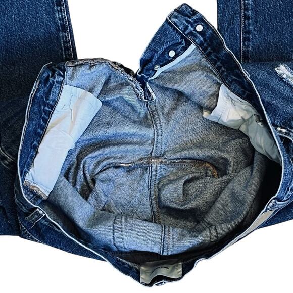 One Teaspoon Women’s Sz 31 Loose Fit Jeans Awesome Baggies Mid Rise Denim Baggy - Picture 10 of 14
